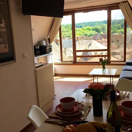 Lägenhet La Belle Vue Panoramique Sarlat-la-Canéda